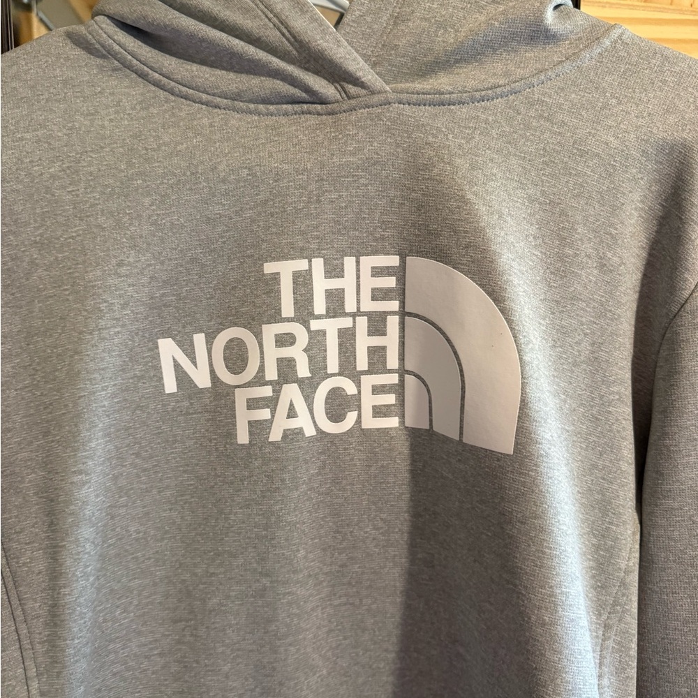 The North Face Gray Hoodie. Women XL